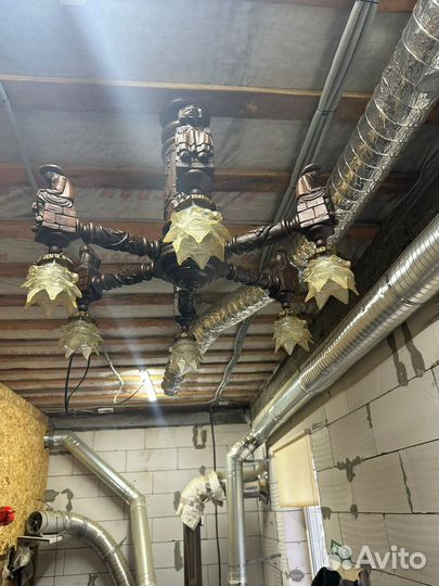 Старинная Бретонская люстра