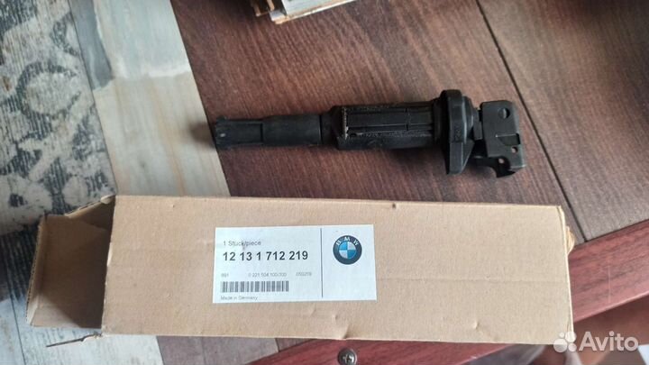 Катушка зажигания BMW оригинал новая 12131712219