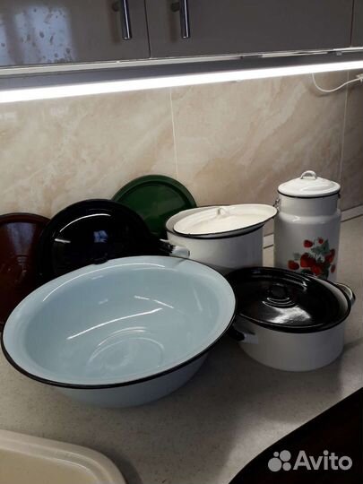 Посуда эмалированная СССР