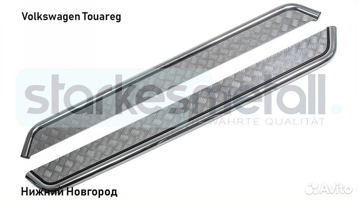 Пороги подножки Volkswagen Touareg TOR