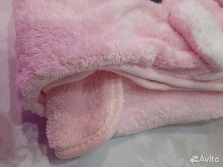 Полотенце плед микрофибра для купания 80х80