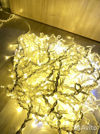 Гирлянда уличная бахрома метров ip