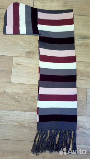 Шарф-капюшон, два в одном