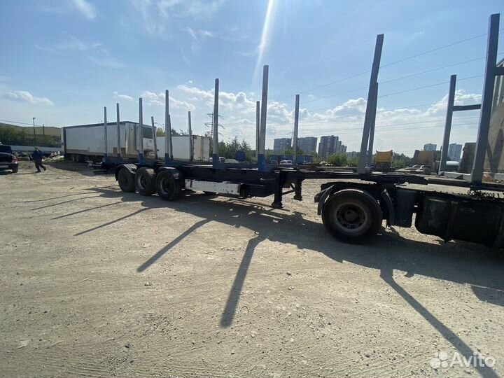 Полуприцеп лесовоз (сортиментовоз) Krone SDP27, 2007