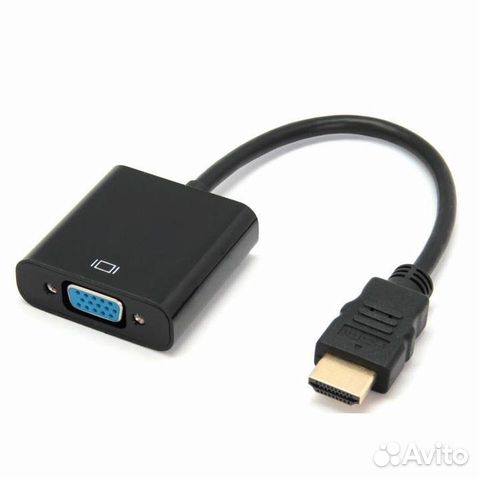 Переходник hdmi-VGA Black