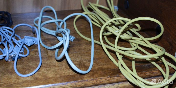 Кабель сетевой ethernet, com, mini-jack