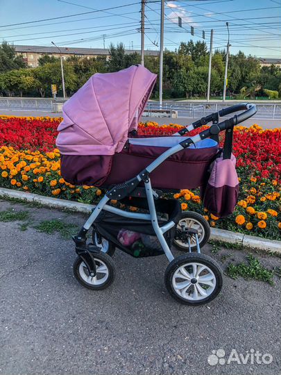Коляска для новорождённых 2 в 1