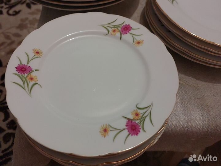 Сервиз столовый фарфор японский