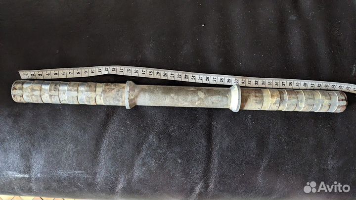 Гриф для гантели 44см