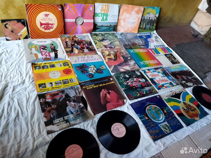 Виниловые пластинки СССР