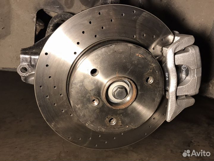 Перфорированные тормозные диски Smart, комплект