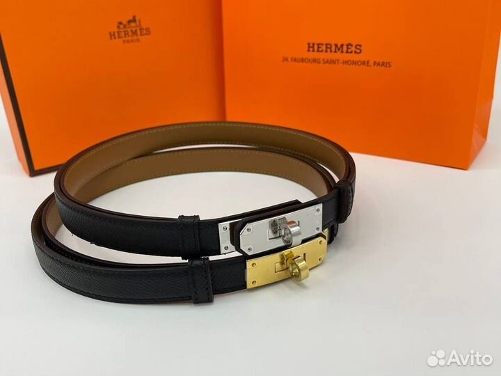 Ремень женский Hermes натуральная кожа