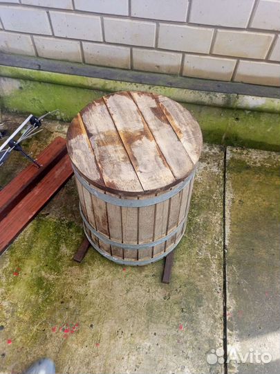 Кадушка деревянная