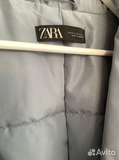 Куртка парка пуховик zara