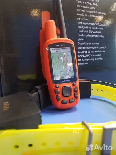 Garmin alpha 50 c ошейником T5X