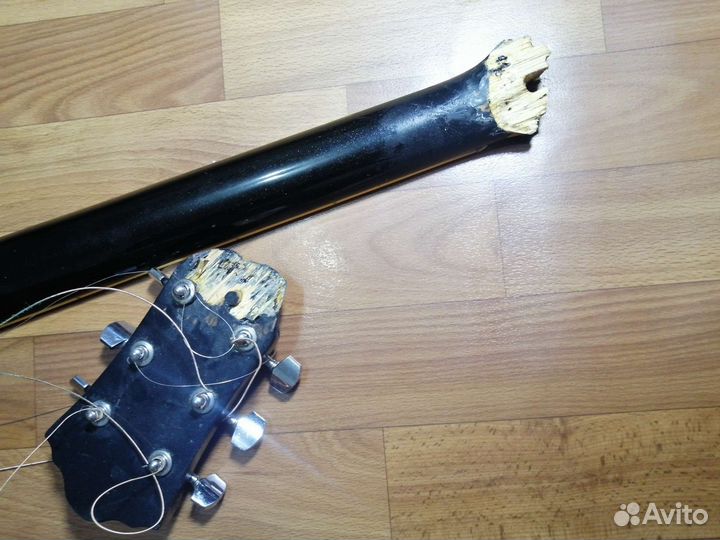 Акустическая гитара ibanez v50njp восстановление
