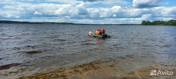 Надувная лодка пвх бу