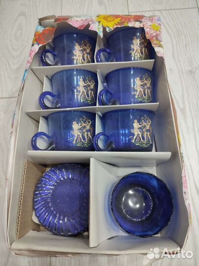 Чайный сервиз новый 6 персон