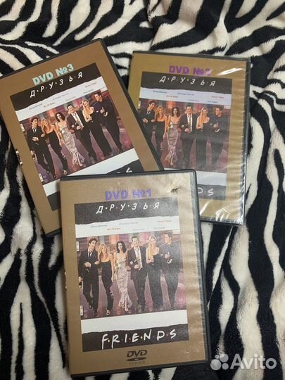 DVD диски фильм друзь 3 сезона