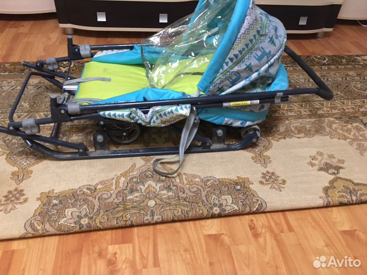 Коляска санки