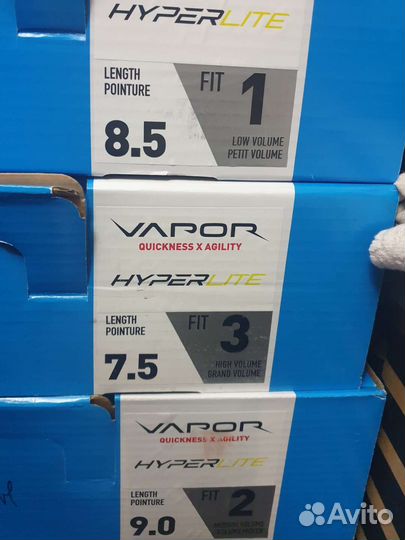 Хоккейные коньки bauer vapor hyperlite SR