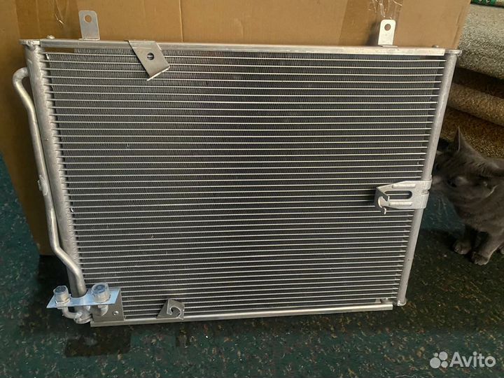 Радиатор кондиционерв на BMW E-34 рестайлинг