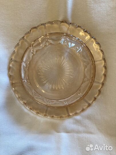 Фужер/креманка, винтаж, хрусталь, розетка