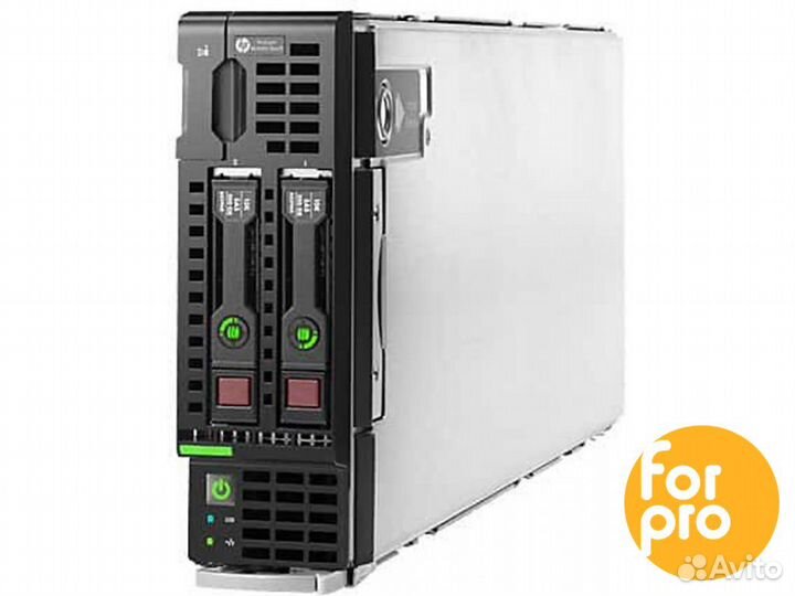 Лезвие HP BL460c Gen9 2xE5-2673v3 256GB, P244br