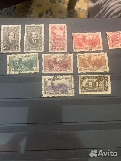 Ливан Сирия -марки