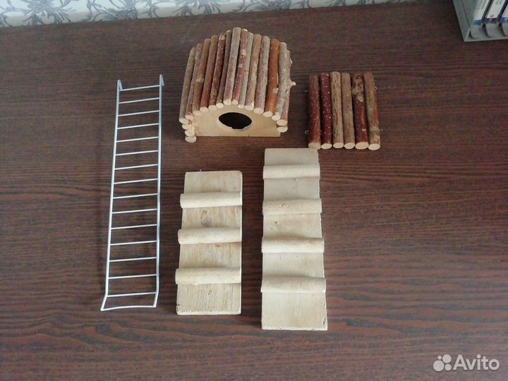 Колесо для грызунов (хомяков и др), дом, лесенки