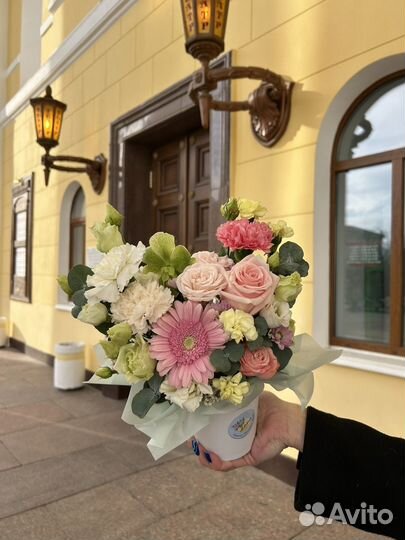 Нежные цветочные стаканчики