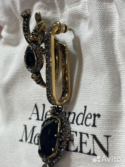 Моносерьга Alexander McQueen