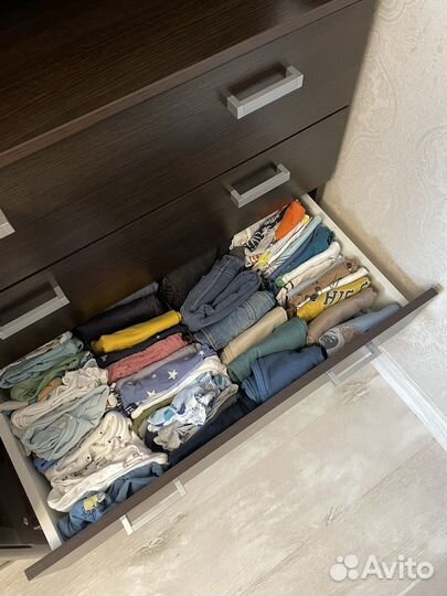 Детский пеленальный комод с полками