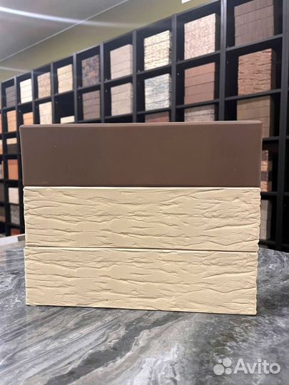 Керамический кирпич пшеничное лето рустик Керма