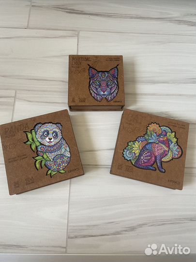 Деревянные пазлы zufa