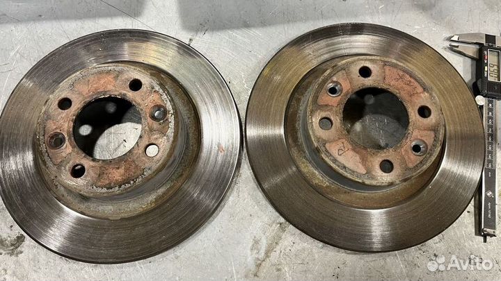 Тормозные диски задние LADA vesta