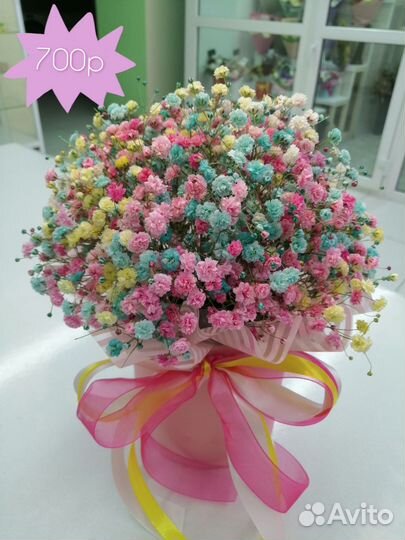 Гипсофила. Орхидея. Букеты и композиции