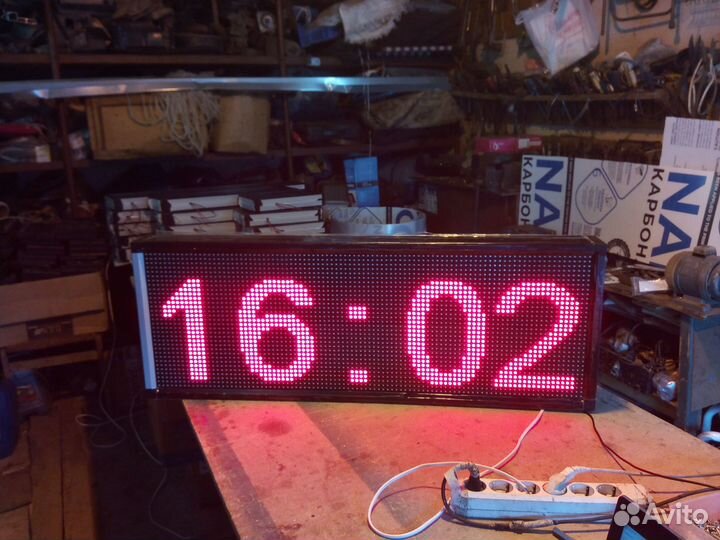 Бегущая строка, LED экран (Видеоэкран)