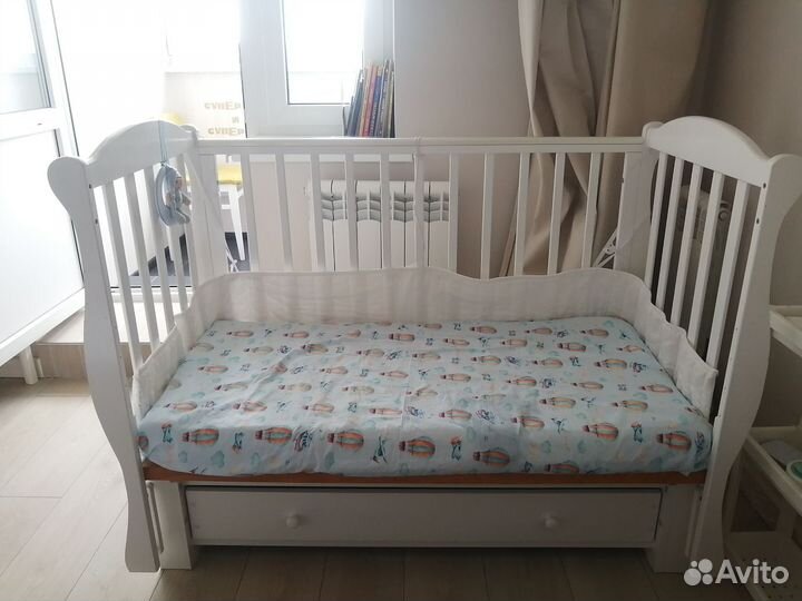 Детская кроватка Лель с универсальным маятником