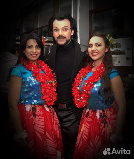 Цыганский коллектив, гавайские танцы, беллиденс