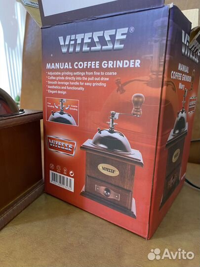 Кофемолка ручная vitesse