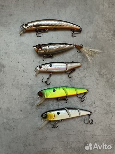 Воблеры до 100 мм