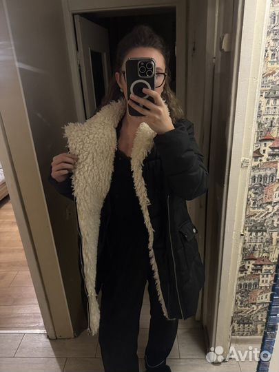 Пуховик женский 42 44 черный