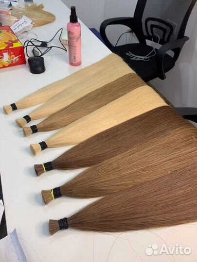 Волосы дабл плотные концы(премиум) 60,70,80 см