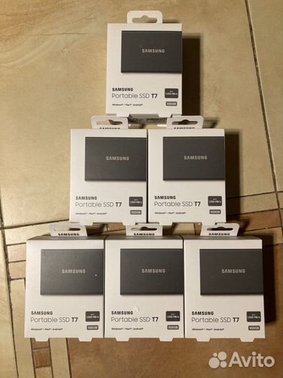 Внешний SSD 500GB Samsung T7