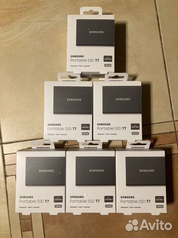 Внешний SSD 500GB Samsung T7