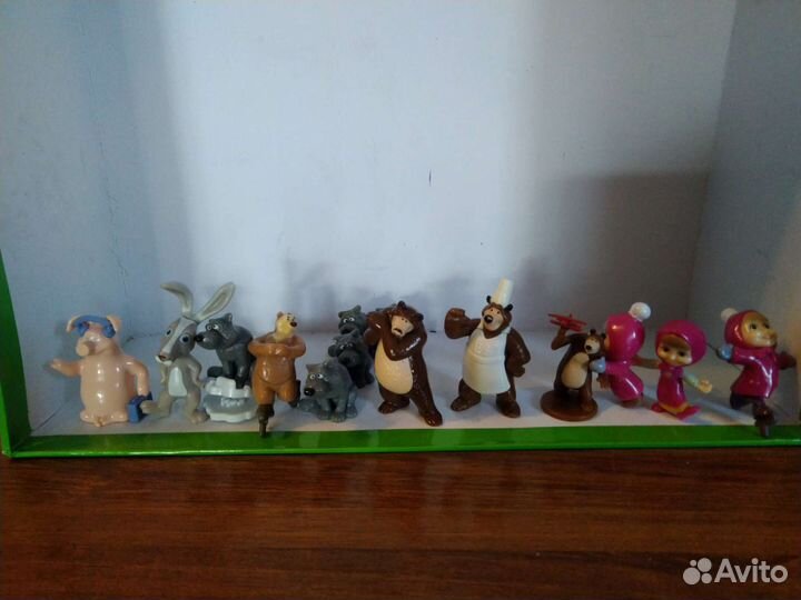 Игрушки из киндера бегемотики и прочее