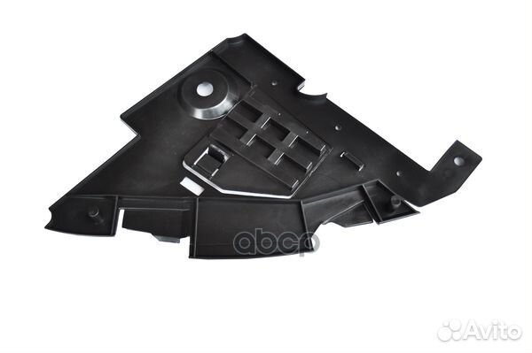 Защита бампера renault logan II 14- переднего л