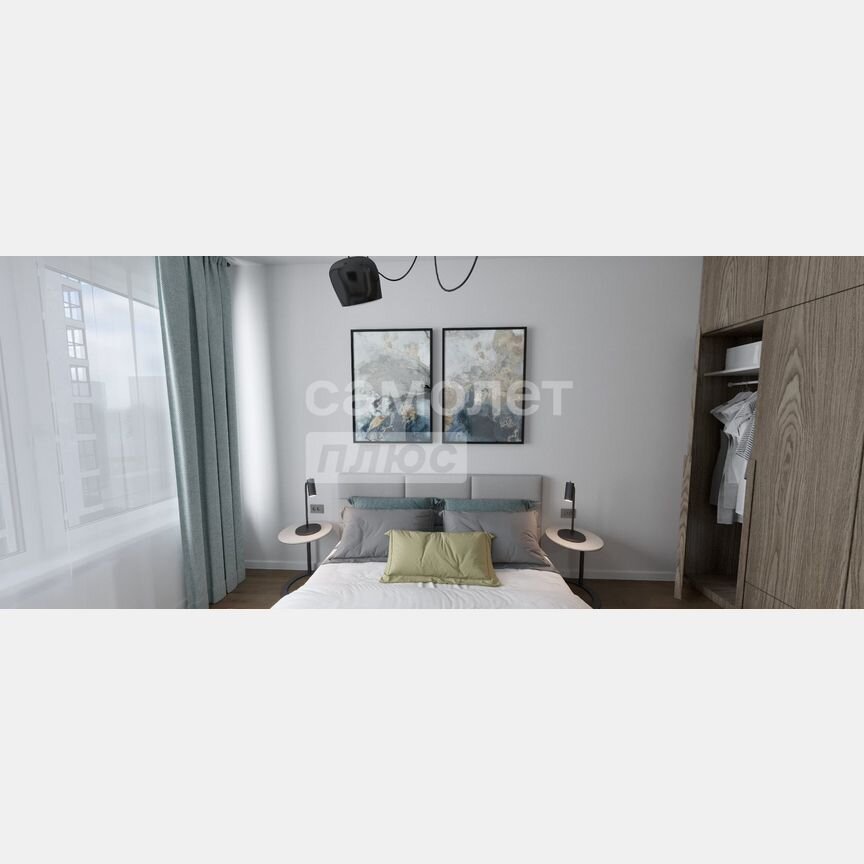 3-к. квартира, 58,3 м², 9/15 эт.