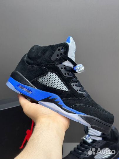 Кроссовки Nike Air Jordan 5 Retro Racer Blue